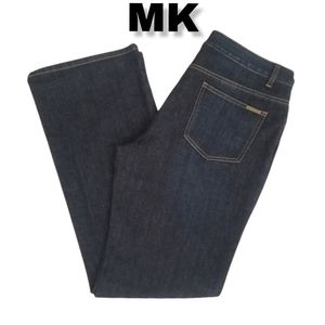 Michael Kors Sparkling Dark Wash 5 Pocket Jean 12